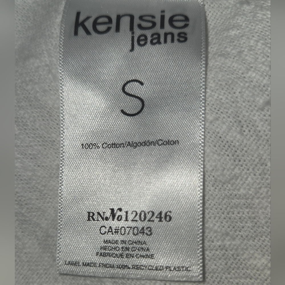 NWT Kensie Striped Blue and White Paperbag Shorts - Picture 5 of 5